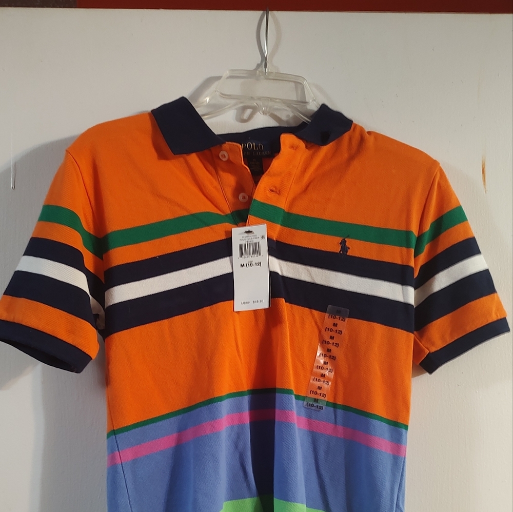 Ralph Lauren Polo Shirt Medium 10/12
